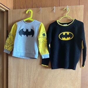 Batman Gray and Yellow Kids Shirt